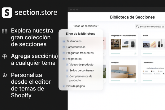 200 Secciones Shopify